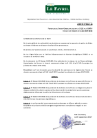 2017 09 20 – ARRETE 2017-18 – Fermeture chemin communal pendant la chasse