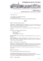 ARRETE 2011-07 – Portant reglement affichage